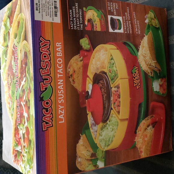 Party Supplies Lazy Susan Taco Bar Poshmark
